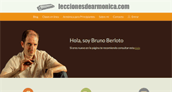 Desktop Screenshot of leccionesdearmonica.com